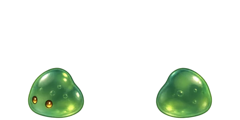 苔のしずくの前面と背面を描いたゲーム内画像