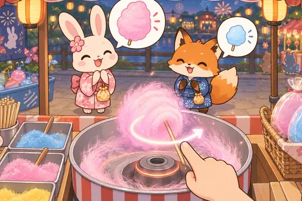 わたあめ屋さん