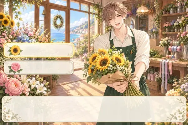 ひだまり花店の恋模様