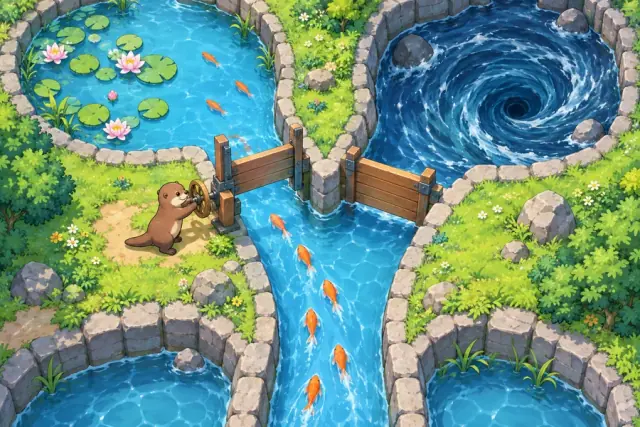 金魚の水路