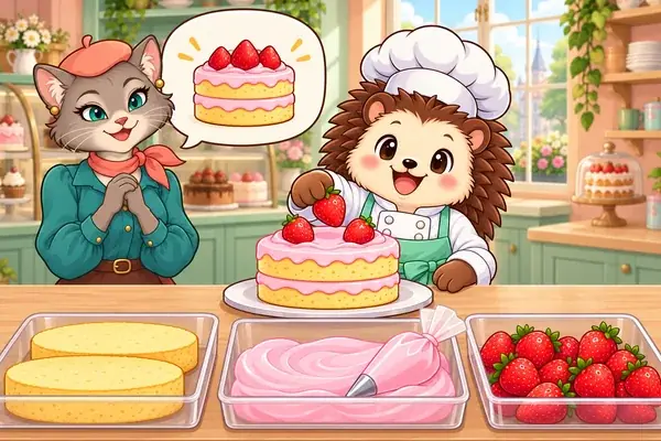 パティシエのケーキやさん