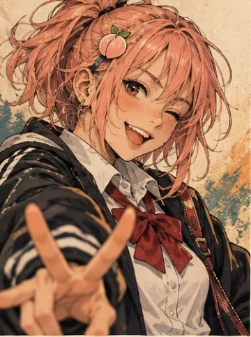 桃井モモのキャラクター画像
