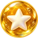 金色の星の宝珠
