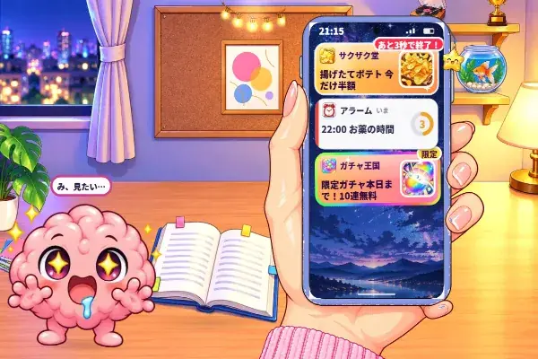 ドパガキ卒業チャレンジ ～その通知、いま開く？～