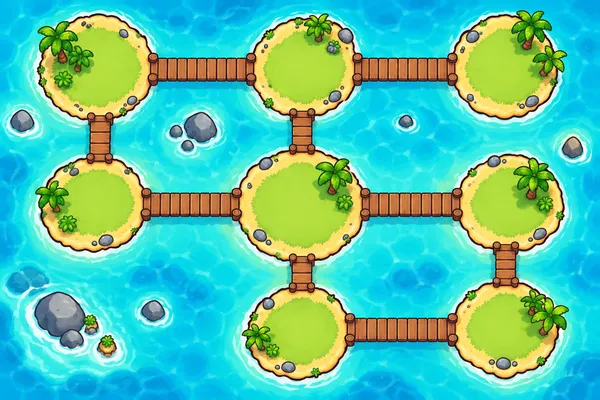 はしわたしパズル