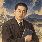 宮沢賢治のイラスト