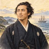 坂本龍馬のイラスト