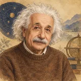 アルベルト・アインシュタインのイラスト