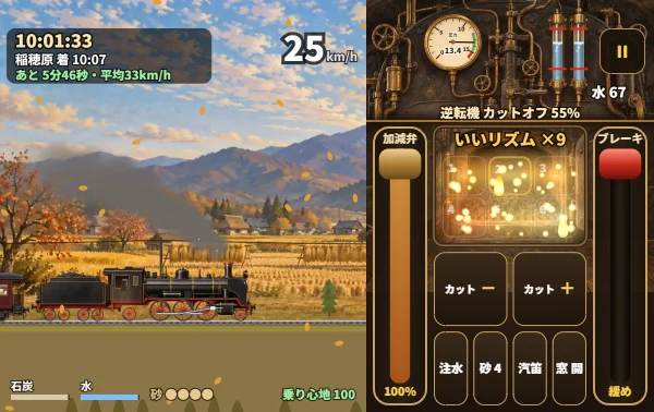 SL機関士 あかがね号 ～霧峰高原鉄道～
