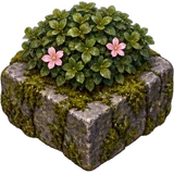 石の植え込み