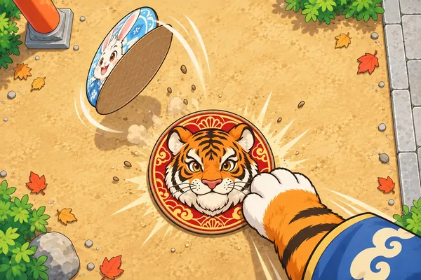 どうぶつめんこ