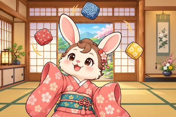 お手玉名人
