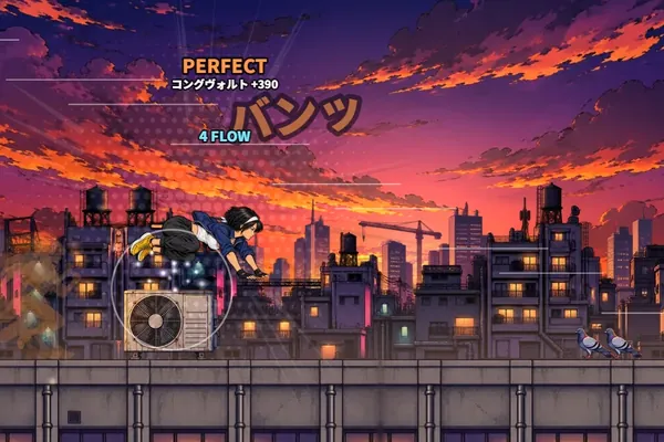 夕暮れルーフフロウ