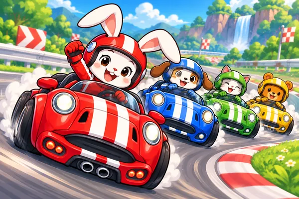 ちびっこカーレース