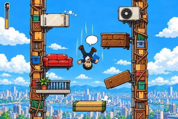 理不尽ジャンプ塔 ～ハンコひとつで天までのぼれ～