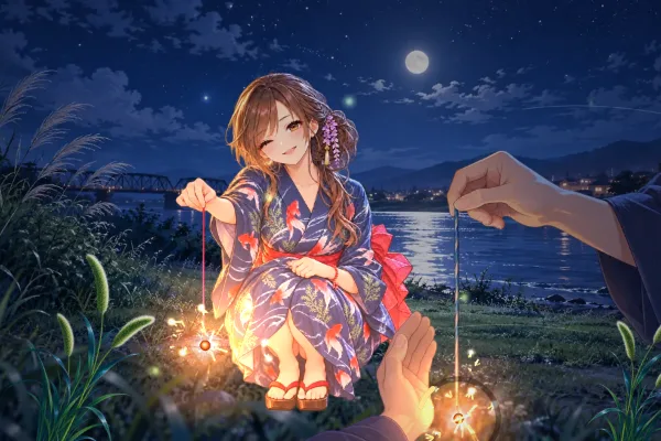 線香花火デート ～チトセと五つの夏の夜～