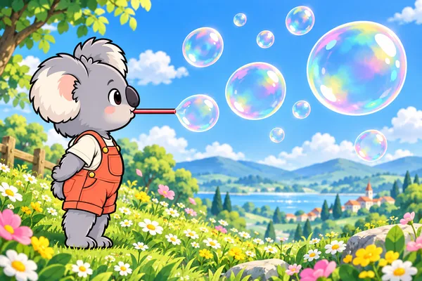 しゃぼん玉ふわふわ