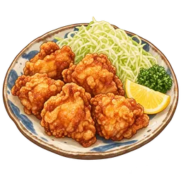 からあげ定食