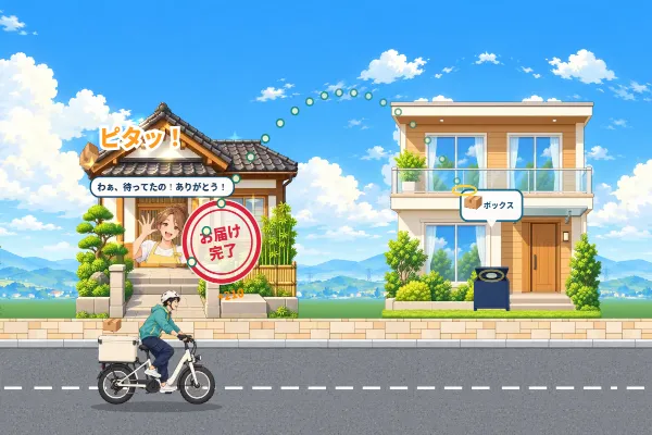 ぽいっと宅配ライダー