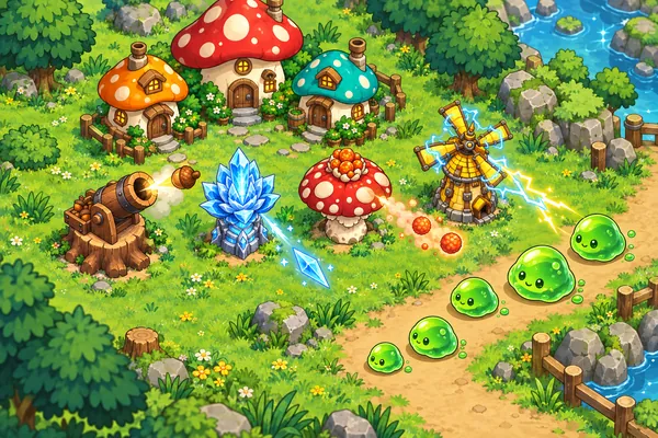 まもれ！きのこ村