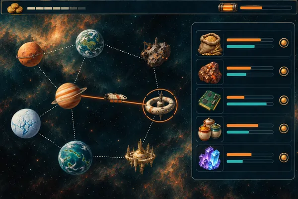 星間交易船ハーヴェスト号
